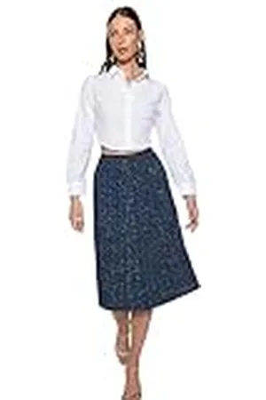 Trendyol Rechte midi body kegelrok voor dames, , L