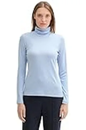 TOM TAILOR T-shirt met lange mouwen voor dames, , M