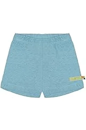 loud + proud Uniseks kindershort met linnen, GOTS-gecertificeerde shorts, , 62/68 cm