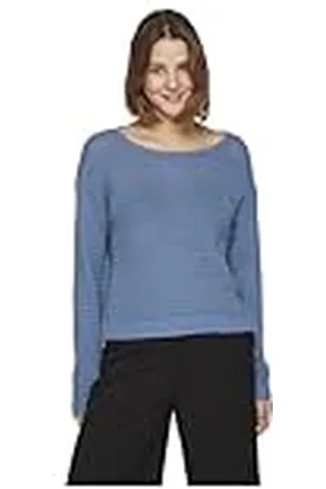 VILA Vibellisina Boatneck L/S Knit Top - Noos, , S