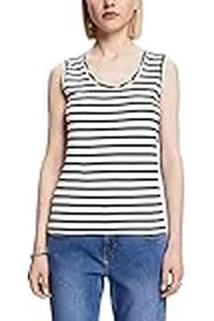 ESPRIT Gestreepte tanktop, , XS