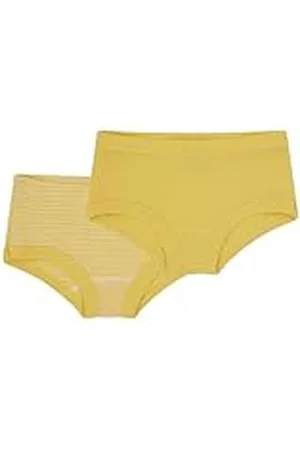 loud + proud Dubbelpak voor meisjes, fijne rib van biologisch katoen en GOTS-gecertificeerde panty, , 122-128