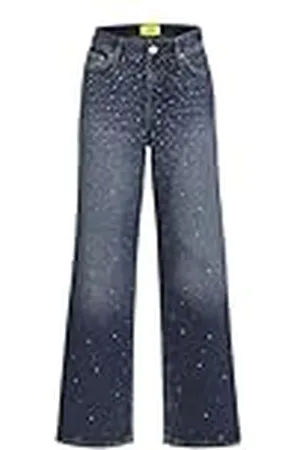 JACK & JONES JXTOKYO Wide HW Stone Jeans DNM, , 27W x 32L