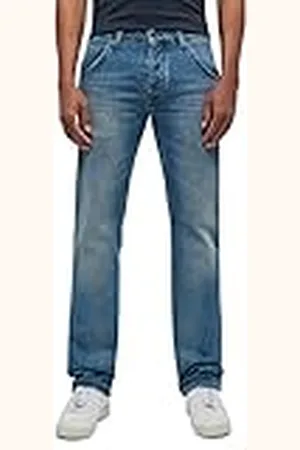 Mustang Heren Stijl Michigan Straight Jeans, , 28W x 32L