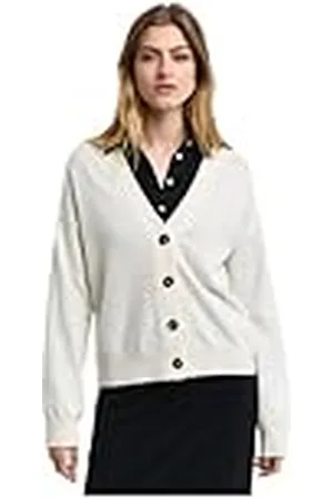 GANT Superfijne lamswollen cardigan, , M