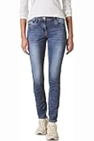 CECIL Damesjeans in casual fit, , 28W / 30L