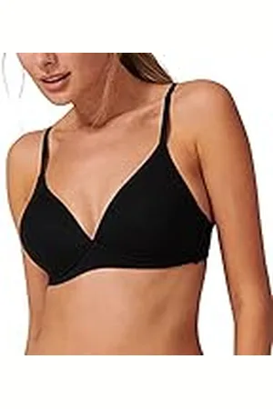 Schiesser Damen Soft BH mit Schale Bio Baumwolle - 95/5 Organic