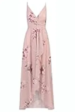 Apart Apart avondjurk van hoogwaardig polyester materiaal met V-hals, , 34
