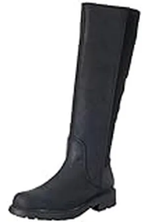 Clarks Dames Opal Glow Knee High Boot, Black Leather, 35,5 EU
