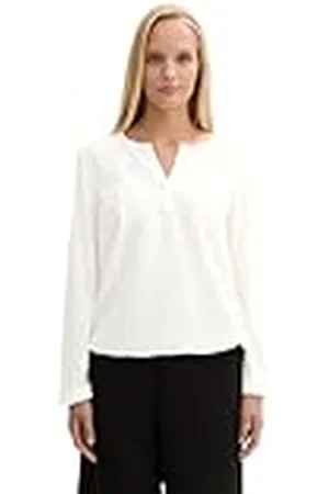 TOM TAILOR T-shirt met lange mouwen voor dames, , M