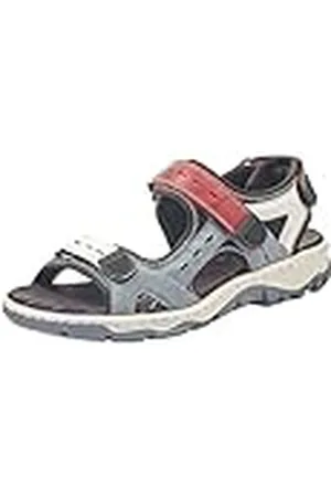 Rieker Dames 68872- open sandalen met sleehak, , 40 EU