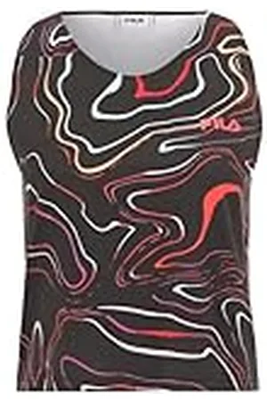 Fila Dames Shreveport Cropped shirt met schouderbandjes, cami shirt, , M, , M