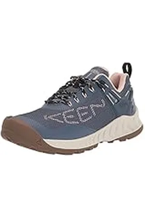 Keen Nxis Evo Waterdicht dames Wandelschoen , Vintage Indigo Peachy , 35 EU