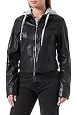 Freaky Nation Liva-FN leren jas, , S, , S