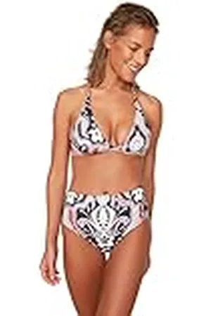 Trendyol Vrouwen Hoge Taille Normaal Trotter Bikinibroekje, , 42