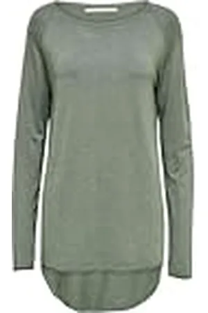 ONLY Onlmila Kanten L/S lange trui KNT Noos Gebreid, Chinois Groen, XXS