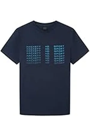 Hackett Heren Hs Tech Polo T-shirt, Blauw (Navy), XXL, , XXL