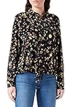 QS by s.Oliver Dames 2124432 shirt met lange mouwen, , 40
