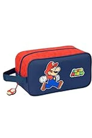 Safta Super Mario Trick - Middelgrote schoen, multifunctioneel, etui, sport, buitenschools, voetbal, comfortabel en veelzijdig, 29 x 14 x 15 cm, , M, Casual