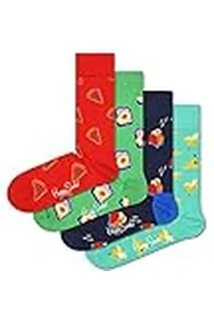 Happy Socks 4-pack voor heren, 41-46 stuks, voor denken, sokken