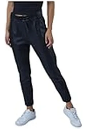 ONLY Vrouwen Onlpoptrash gemakkelijk gecoate broek PNT Noos broek