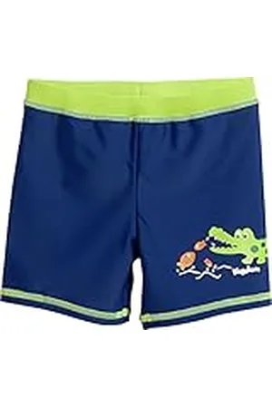 Playshoes Jongens UV-bescherming short krokodil zwembroek, , 110 cm