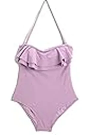 Koton Dames Ruffle Gedetailleerde Strapless Zwempak, , 38