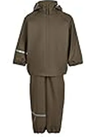 CeLaVi Unisex Basic Recycle Pu Rainwear Set voor kinderen, , 100