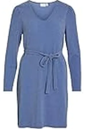 VILA Vieleina V-hals L/S Dress/Bf, , M