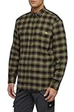 Dickies Flanellen overhemd LS ontspannen pasvorm heren, , S