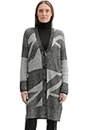 TOM TAILOR Cardigan gebreide jas voor dames, , S