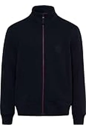 Brax Style Scott Cotton Liquid Interlock-modieuze sweatjas voor heren, , XXL