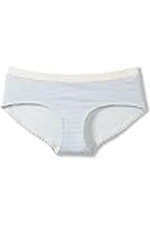 Calida Dames Natural Joy Stripe Slip, Milky Blue, L