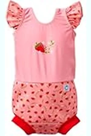 Splash Happy Nappy-badpak voor meisjes 0-4 maanden