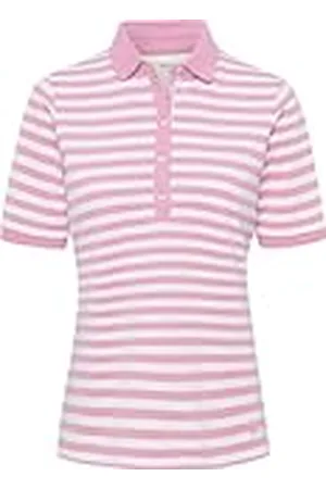 Brax Cleo Polo Piqué gestreept poloshirt voor dames, , 44