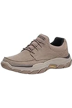 Skechers Respected-Loleto Moc Toe Bungee hereninstapschoen met vetersluiting, , 40 EU