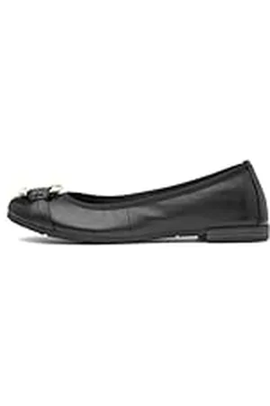 Marco Tozzi Dames leer, zacht gevoel ME voetbed, 2-22102-42 ballerina