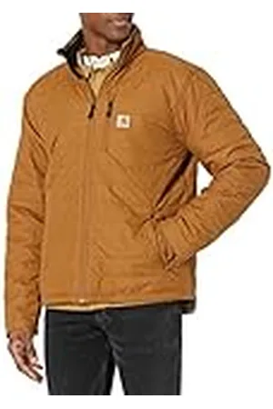 Carhartt Heren Rain Defender Relaxed Fit Lichtgewicht Geïsoleerd Gilliam Jacket, bruin ( brown), XL