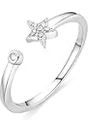 Luxenter Anillo de Circonita Brillante acabado en rodio - Saralo