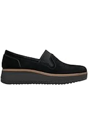 Clarks Premium Dames Zylah Sky Loafer, zwart SDE, 3 UK, , 36 EU