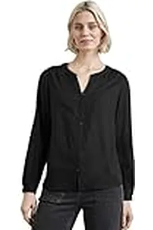 Street one Buttoned Tunic Blouse w Lace Insert Uni, , 42