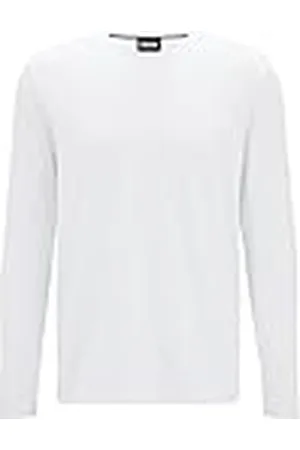 HUGO BOSS Heren Mix&Match LS-Shirt R Regular Fit Loungewear-Longsleeve van elastisch katoen, , XXL