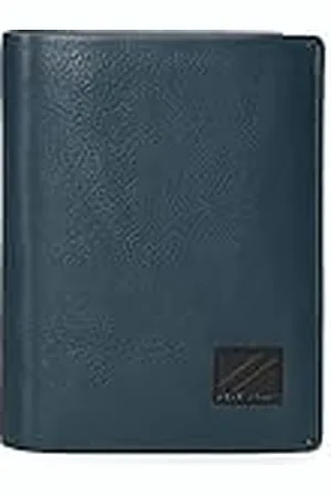 Pepe Jeans Chief verticale portemonnee met portemonnee, blauw, 8,5 x 10,5 x 1 cm, leer, , verticale portemonnee met portemonnee