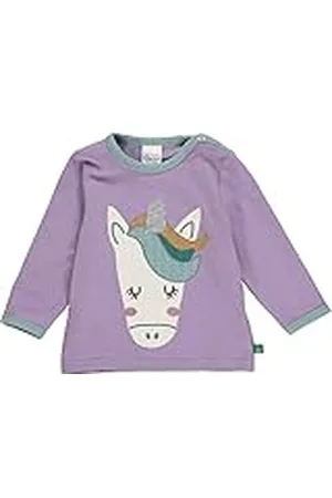 Green Cotton Hello Eenhoorn L/S T Baby T-shirts en tops, , 68 cm