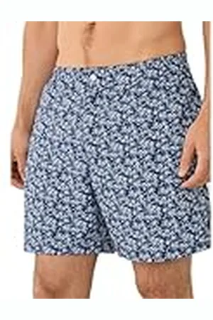 Hackett Heren Cot Linnen Overshirt Shorts, Blauw (Navy), XL, , XL