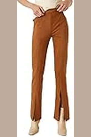 Koton Dames Flare Leg Leggings Slit Detail Pants, , XL