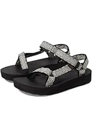 Teva Dames Midform Universal Sport Sandaal, Boho Wit/Zwart, 8 UK, , 41 EU