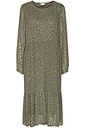Kaffe Damesjurk, lange mouwen, onder de knie, casual, dames, , 42