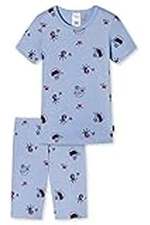 Schiesser Jungen Schlafanzug Set Pyjama kurz - 100% Organic Bio Baumwolle - Größe 92 bis 140