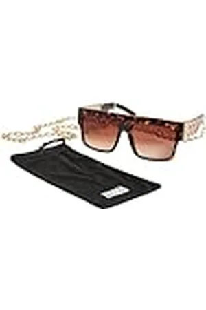 Urban classics Uniseks zonnebril voor mannen en vrouwen, zonnebril met ketting, verkrijgbaar in 3 kleurvarianten, eenheidsmaat, , One Size